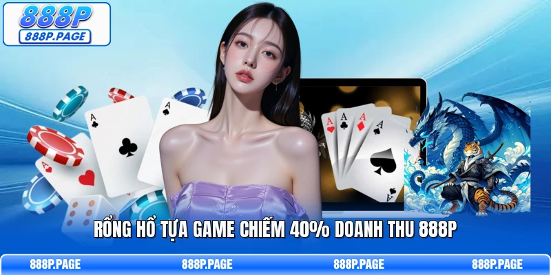 Rổng Hổ tựa game chiếm 40% doanh thu 888P